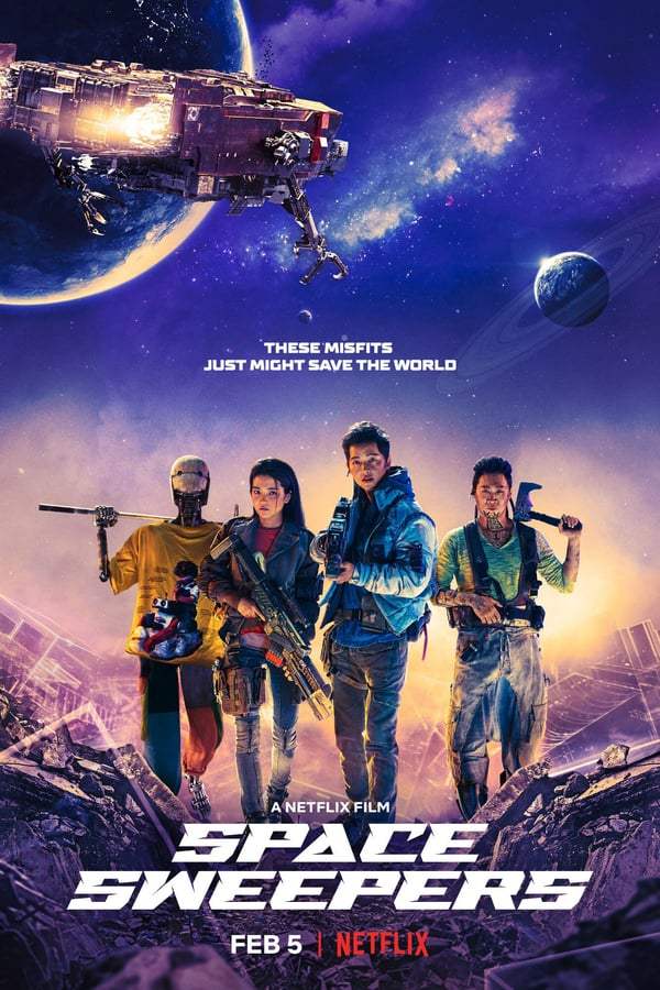 ดูหนังออนไลน์ฟรี Space Sweepers (2021) ชนชั้นขยะปฏิวัติจักรวาล