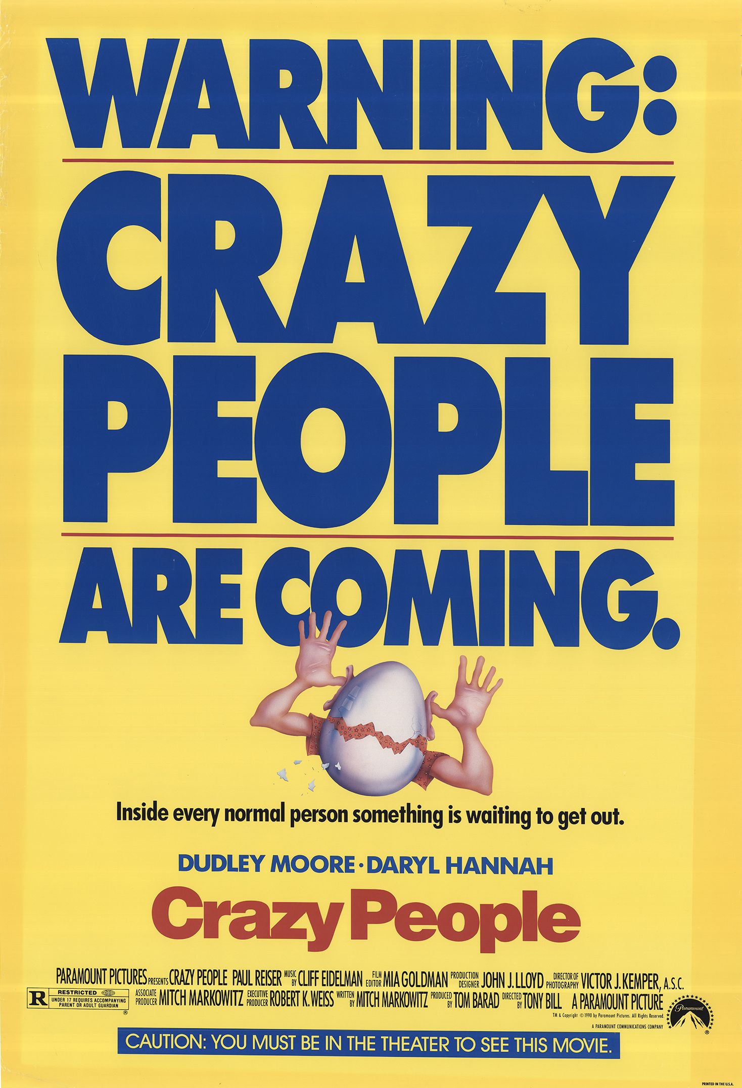 ดูหนังออนไลน์ฟรี Crazy People (1990)