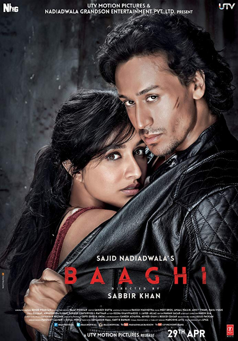 ดูหนังออนไลน์ฟรี Baaghi (2016) ยอดคนสุดกระห่ำ