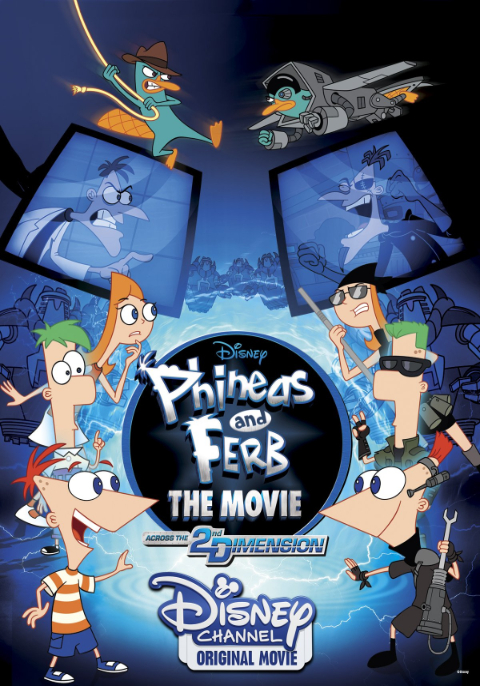 ดูหนังออนไลน์ฟรี Phineas and Ferb the Movie Across the 2nd Dimension (2011)