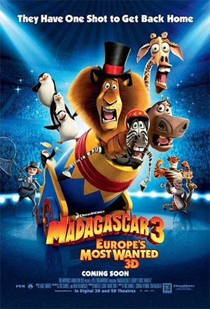 ดูหนังออนไลน์ ดูหนัง HD | Madagascar 3: Europe’s Most Wanted (2012) – มาดากัสการ์ 3 ข้ามป่าไปซ่าส์ยุโรป | พากย์ไทย