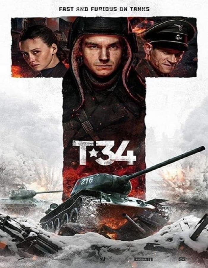 ดูหนังออนไลน์ ดูหนังใหม่ T-34 (2018) ยักษ์เหล็กประจัญบาน