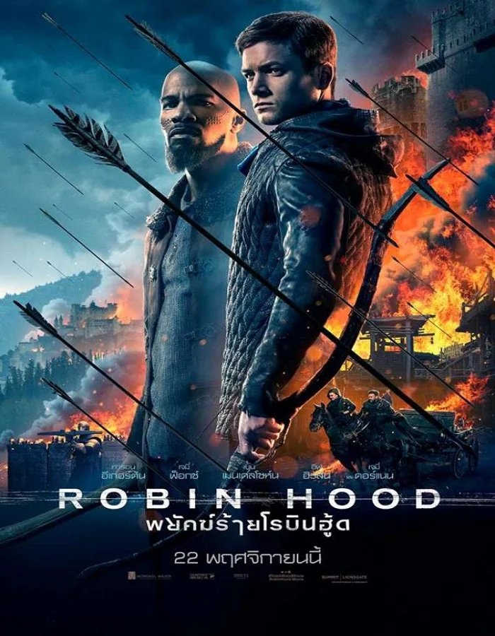 ดูหนังออนไลน์ ดูหนังใหม่ Robin Hood (2018) พยัคฆ์ร้ายโรบินฮู้ด