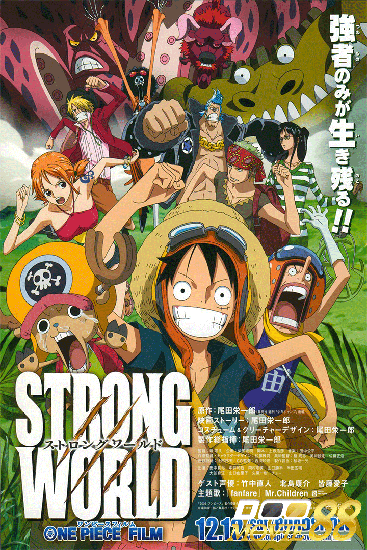 ดูหนังออนไลน์ ดูหนังใหม่ HD 2023 ดูหนัง 4K One Piece The Movie 10 Strong World 2010