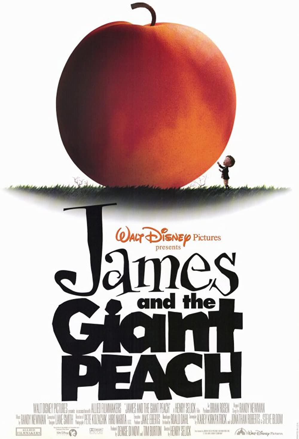 ดูหนังออนไลน์ ดูหนังใหม่ HD 2023 JAMES AND THE GIANT PEACH (1996)