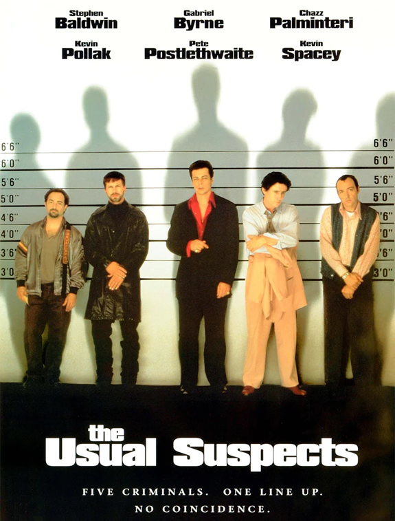 ดูหนังออนไลน์ ดูหนังใหม่ The Usual Suspects ปล้นไม่ให้จับได้ (1995)